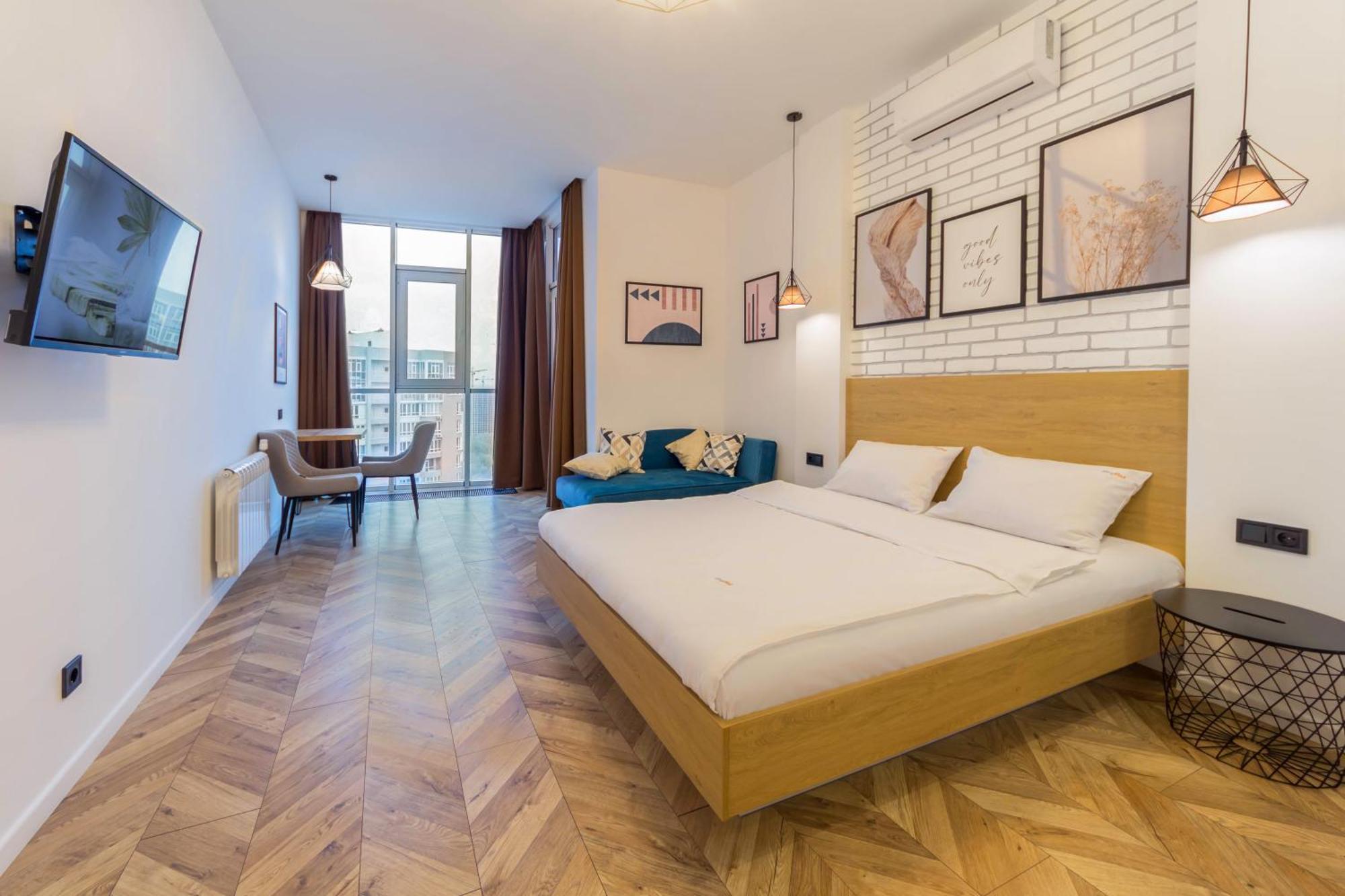 Design Apartments With Panoramic View Kiev Ngoại thất bức ảnh